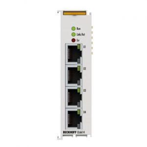 Module Beckhoff EL6614 | EtherCAT Terminal, 4-port communication interface, Ethernet switch port