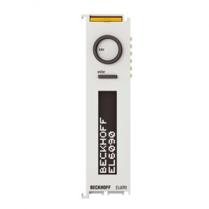 Module Beckhoff EL6090 | EtherCAT Terminal, display with navigation switch, operating hours counter