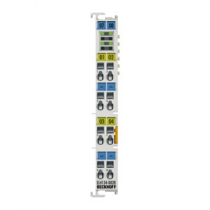 Module Beckhoff EL4134-0020 | EtherCAT Terminal, 4-channel analog output, voltage, ±10 V, 16 bit, factory calibrated