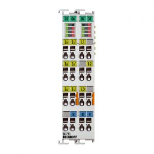 Module Beckhoff EL3783 | EtherCAT Terminal, 3-channel analog input, multi-function, 690 V AC, 1/5 A, 16 bit, 20 ksps, el