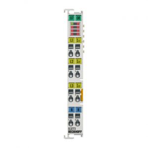 Module Beckhoff EL3773 | EtherCAT Terminal, 3-channel analog input, multi-function, 500 V AC/DC, 1 A, 16 bit, 10 ksps, o