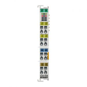 Module Beckhoff  EL3632-0020 | EtherCAT Terminal, 2-channel analog input, IEPE/accelerometer, 16 bit, 50 ksps, factory c