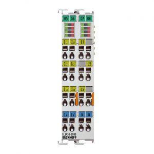 Module Beckhoff EL3453-0100 | EtherCAT Terminal, 3-channel analog input, power measurement, 130 V AC, 0.1/1/5 A, 24 bit,