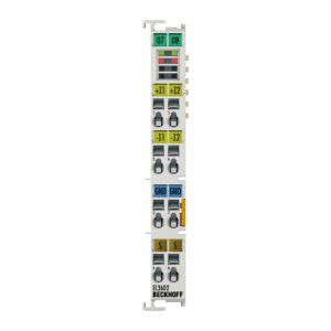 Module Beckhoff EL3602 | EtherCAT Terminal, 2-channel analog input, voltage, ±10 V, ±5 V, ±2.5 V, ±1.25 V, 24 bit, high-