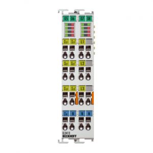 Module Beckhoff EL3413 | EtherCAT Terminal, 3-channel analog input, power measurement, 690 V AC, 1/5 A, 16 bit, electric