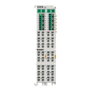 Module Beckhoff EL3218 | EtherCAT Terminal, 8-channel analog input, temperature, RTD (Pt100), 16 bit, 3-wire connection