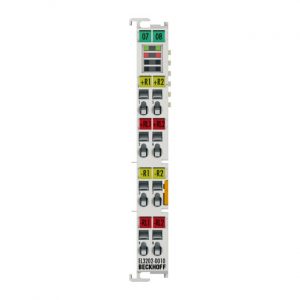 Module Beckhoff EL3202-0010 | EtherCAT Terminal, 2-channel analog input, temperature, RTD (Pt100), 16 bit, high-precisio