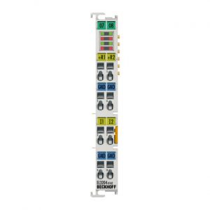 Module Beckhoff EL3204-0162 | EtherCAT Terminal, 4-channel analog input, multi-function, ±10 V, RTD (Pt100), 12 bit, sin