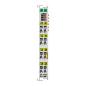 Module Beckhoff EL3174-0032 | EtherCAT Terminal, 4-channel analog input, multi-function, ±3 V, ±20 mA, 16 bit, different