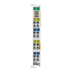 Module Beckhoff EL3144 | EtherCAT Terminal, 4-channel analog input, current, 0…20 mA, 16 bit, single-ended