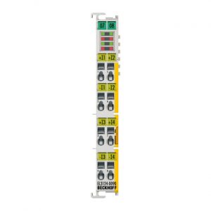 Module Beckhoff EL3124-0090 | EtherCAT Terminal, 4-channel analog input, current, 4…20 mA, 16 bit, differential, TwinSAF