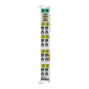 Module Beckhoff EL3124 | EtherCAT Terminal, 4-channel analog input, current, 4…20 mA, 16 bit, differential