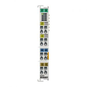 Module Beckhoff EL3101 | EtherCAT Terminal, 1-channel analog input, voltage, ±10 V, 16 bit, differential