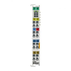 Module Beckhoff EL3002 | EtherCAT Terminal, 2-channel analog input, voltage, ±10 V, 12 bit, single-ended