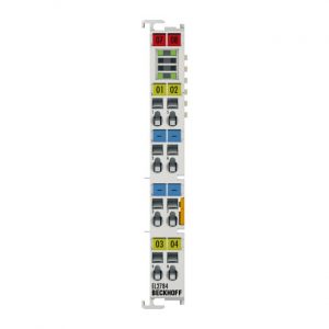 Module Beckhoff EL2784 | EtherCAT Terminal, 4-channel solid state relay output, 30 V AC, 48 V DC, 2 A