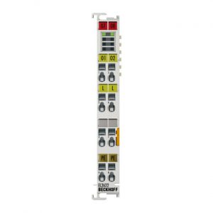 Module Beckhoff  EL2622 | EtherCAT Terminal, 2-channel relay output, 230 V AC, 30 V DC, 5 A, without power contacts