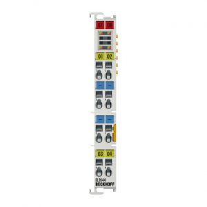 Module Beckhoff EL2044 | EtherCAT Terminal, 4-channel digital output, 24 V DC, 2 A, with extended diagnostics