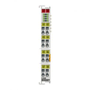 Module Beckhoff EL2088 | EtherCAT Terminal, 8-channel digital output, 24 V DC, 0.5 A, ground switching