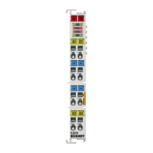 Module Beckhoff EL2034 | EtherCAT Terminal, 4-channel digital output, 24 V DC, 2 A, with diagnostics