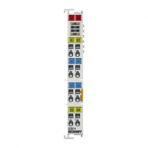 Module Beckhoff EL2014 | EtherCAT Terminal, 4-channel digital output, 24 V DC, 0.5 A, with diagnostics