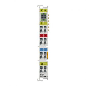 Module Beckhoff EL1254 | EtherCAT Terminal, 4-channel digital input, 24 V DC, 1 µs, timestamp