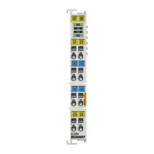 Module Beckhoff EL1094 | EtherCAT Terminal, 4-channel digital input, 24 V DC, 10 µs, ground switching